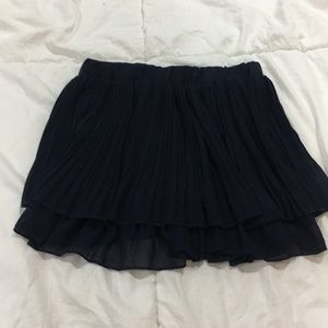 59 Second Pleated Chiffon Skort